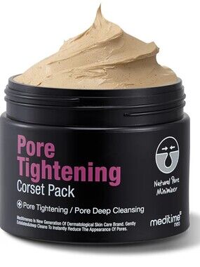 Pore Tightening Corset Pack - Beige Pore Minimizer Clay Mask